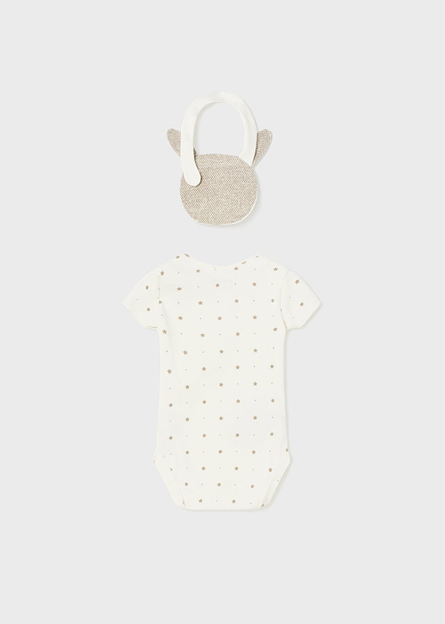 Bodysuit Gift Set - Beige