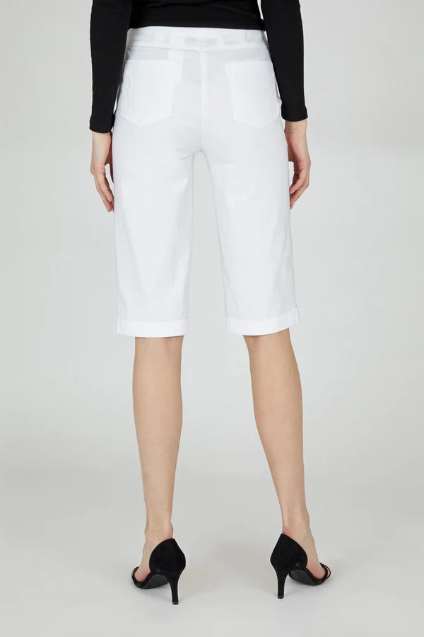 Bella 40cm Shorts - White