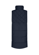Nina 17 Long Padded Gilet - Navy