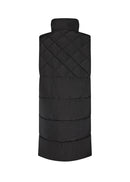 Nina 17 Long Padded Gilet - Black