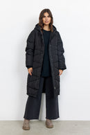 Nina 20 Long Padded Coat - Black