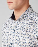 Kirk Slim Shirt - Light Navy