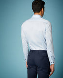 Rome Slim Fit Kirk Cotton - Light Blue Grey