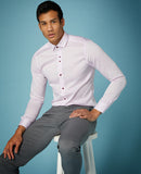 Rome Slim Fit Kirk Cotton - Light Blue Grey