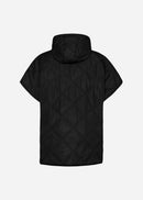 Fenya 44 Padded Poncho - Black