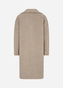 Elissar Faux Fur Coat - Camel