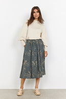 Gillian 4 Midi Skirt - Slate