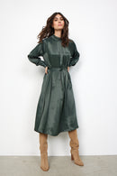 Hope3 Midi Dress - Forest Green