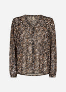 Hedda Floral Blouse - Black