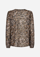 Hedda Floral Blouse - Black