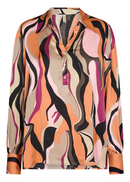 Jamilla 2 Print Blouse - Rose