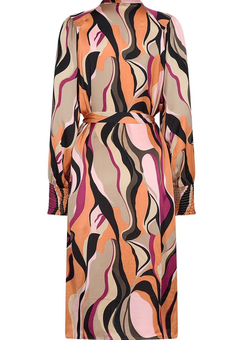 Jamilla 3 Print Dress - Rose