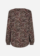 Hilma Floral Blouse - Woodrose