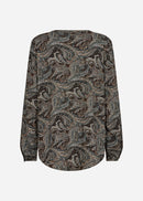 Hilma Floral Blouse - Misty