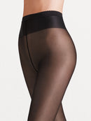 Neon 40 Denier Tights - Black