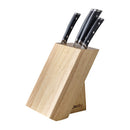 5 Piece Knife Block Set in Beech Block