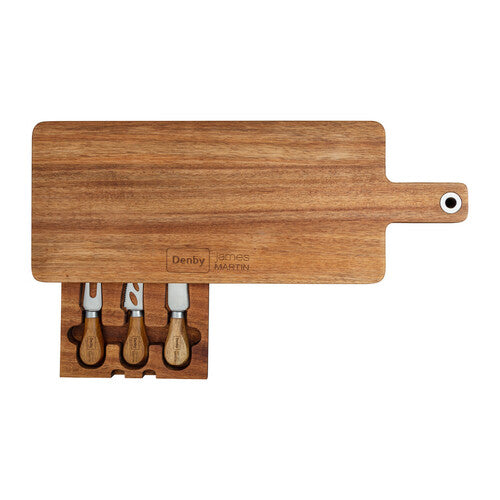 James Martin 4 Piece Cheeseboards Paddle Kit