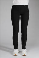 Rose Suede-leather Look Trousers - Black