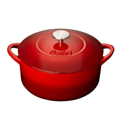 Pomegranate Cast Iron 24cm Round Casserole