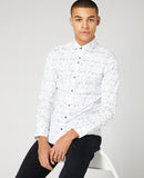 Tapered Frank Shirt - Light Blue