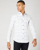 Tapered Frank Shirt - Light Blue