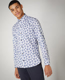 Tapered Frank Shirt - Light Navy