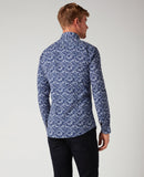 Ashton Slim Fit Shirt - Dark Blue