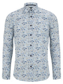 Tapered Shirt - Light Blue Grey