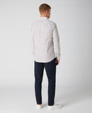 Seville Long Sleeve Tapered Shirt - Light Navy