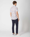 Seville Short Sleeve Casual Shirt - Light Wine