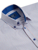 Short Sleeve Casual Shirt - Sky Blue