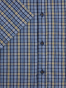 Short Sleeve Casual Shirt - Dark Blue