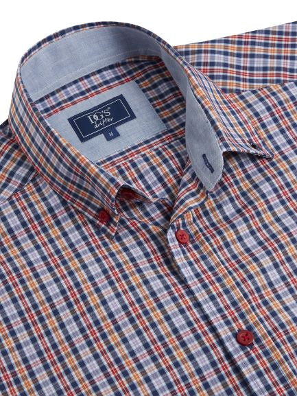 Short Sleeve Casual Shirt - Maroon