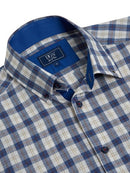 Short Sleeve Casual Shirt - Air Force Blue