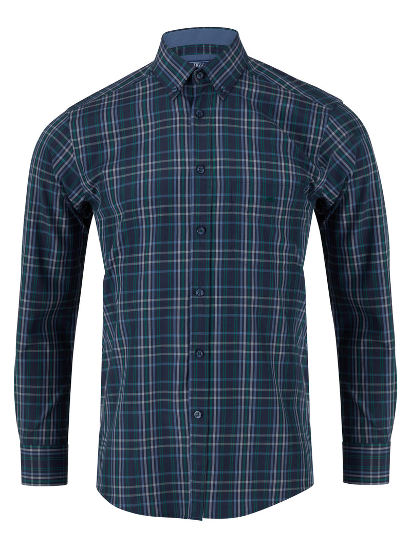 Long Sleeve Casual Shirt - Fir