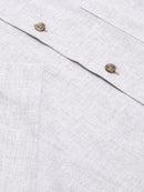 Short Sleeve Casual Shirt - Stone