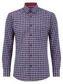 Long Sleeve Casual Shirt - Maroon