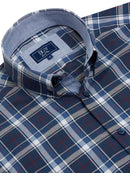 Regular/ivano Casual Shirt - Dark Blue