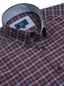 Regular/ivano Casual Shirt - Maroon
