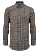 Geneva/ivano Casual Shirt - Beige/sand