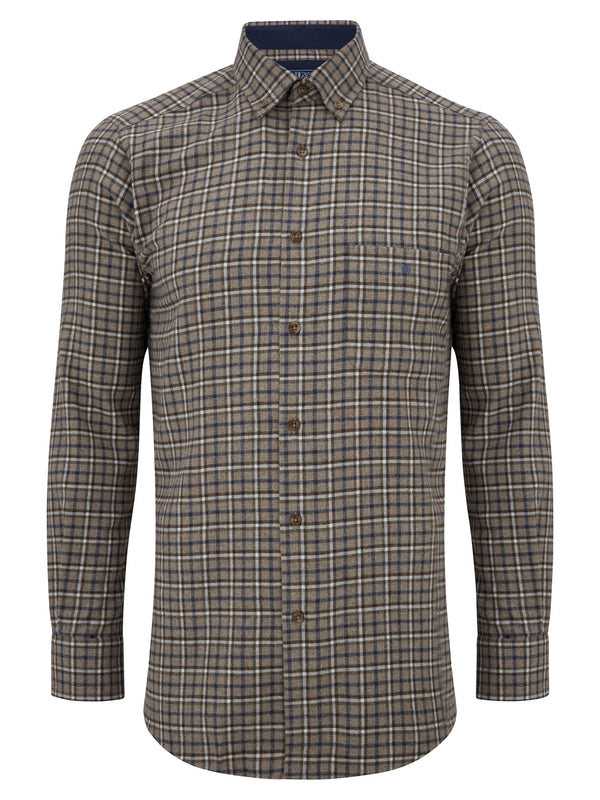 Geneva/ivano Casual Shirt - Beige/sand
