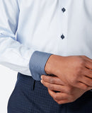 Parker Tapered Fit Shirt - Light Blue Grey