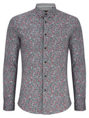 Rome L/s Shirt - Burgandy