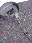 Rome L/s Shirt - Burgandy