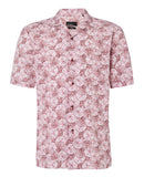 Joe Short Sleeve Shirt - Burgandy