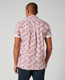 Joe Short Sleeve Shirt - Burgandy