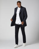 Seville Tapered Parker Shirt - White