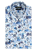 Rome Slim L/s Shirt - White