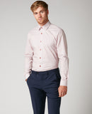 Seville Tapered Fit Shirt - Light Wine