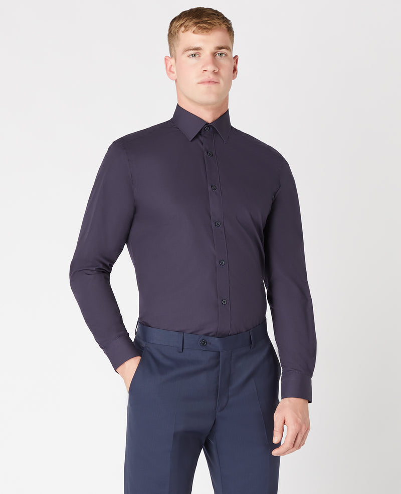 Tapered/F Parker Shirt - Navy2